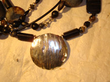 detachable silver brooch/pendant clip